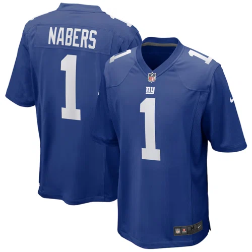 New York Giants Men's Nike Malik Nabers Jersey