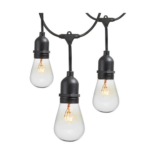 Newhouse Lighting Outdoor Weatherproof Commercial Grade LED String Lights