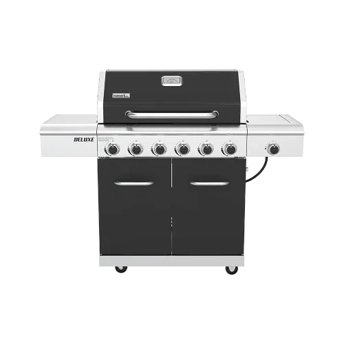 Nexgrill 6-Burner Natural Gas Grill with Ceramic Searing Side Burner