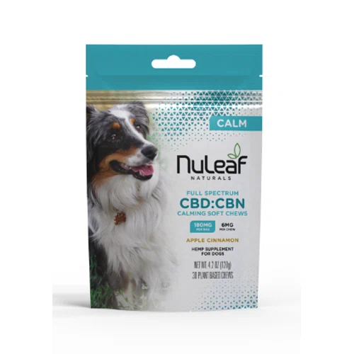 NuLeaf Naturals CBD Calming Chews for Dogs
