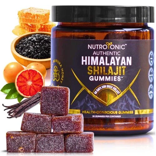 Nutrotonic Authentic Himalayan Shilajit Gummies