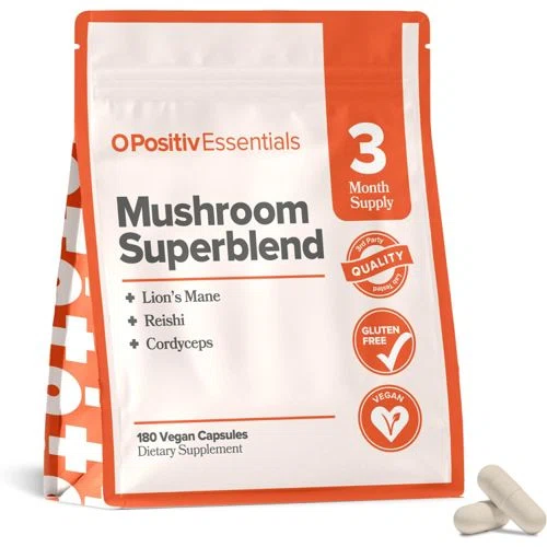 O Positiv Mushroom Superblend Capsules