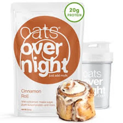 Oats Overnight Cinnamon Roll