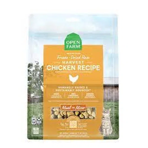 Open Farm Harvest Chicken Freeze Dried Raw Cat Food