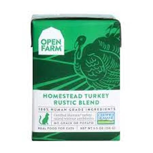 Open Farm Homestead Turkey Rustic Blend Wet Cat Food