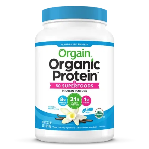 Orgain Organic Protein & Superfoods Plant Based Protein Powder