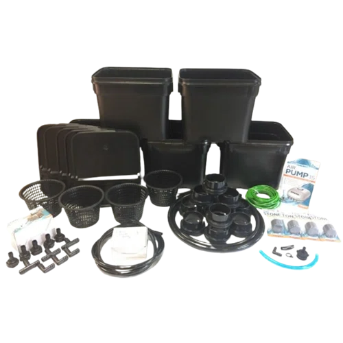 PA Hydroponics 4 Plant Mini 8 Gallon Fallponic System
