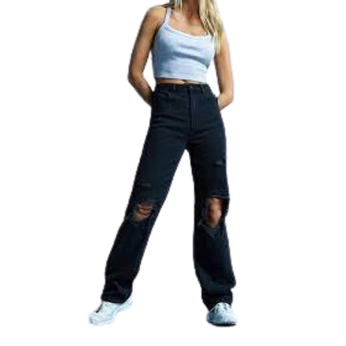 PacSun Black Ripped '90s Boyfriend Jeans