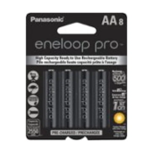 Panasonic eneloop pro Rechargeable AA Batteries
