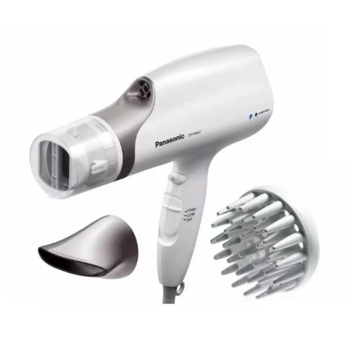 Panasonic Nanoe NA67W Hair Dryer with Oscillating Quick-Dry Nozzle