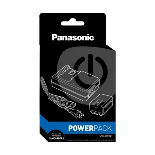 Panasonic Rechargeable Battery and Charger Travel Pack