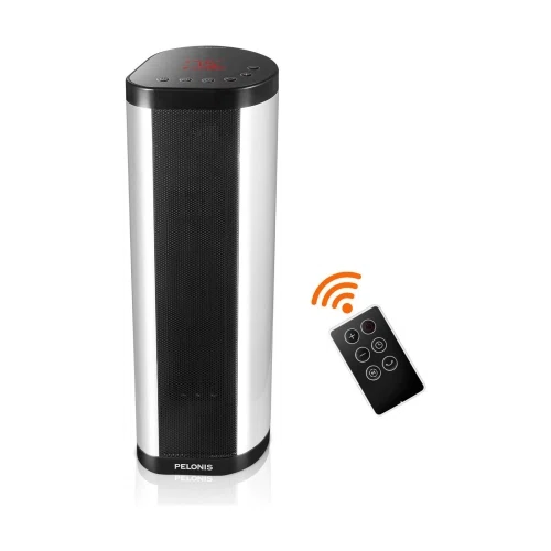 Pelonis 1500W Vertical and Horizontal Ceramic Tower Space Heater 