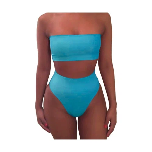Pink Queen Cheeky High Waist Bikini Set