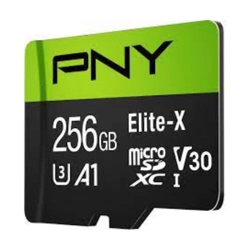 PNY 256GB Elite-X Class 10 U3 V30 microSDXC Flash Memory Card