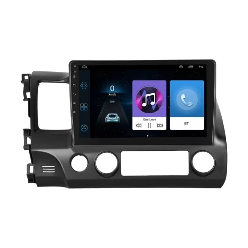 Podofo Car Multimedia Player Android 10.1 Car GPS Radio Player WIFI Player For Honda Civic 2006-2011