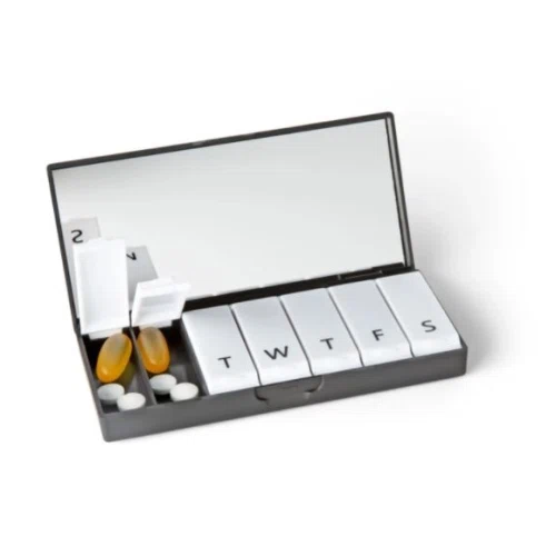 Port and Polish Black Pill Box