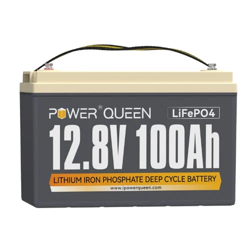 Power Queen 12V 100Ah Deep Cycle Lithium Battery