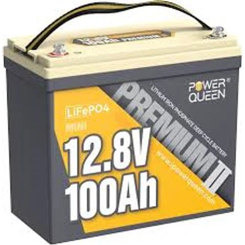 Power Queen 12V 100Ah Premium Deep Cycle Lithium Battery