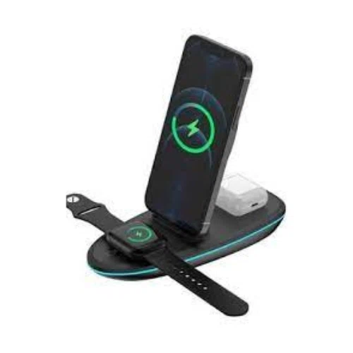 Powme BOAT-Foldable 3 in 1 Magnetic Wireless Charger