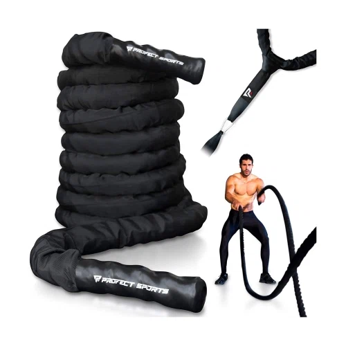 Pro Battle Ropes with Anchor Strap Kit