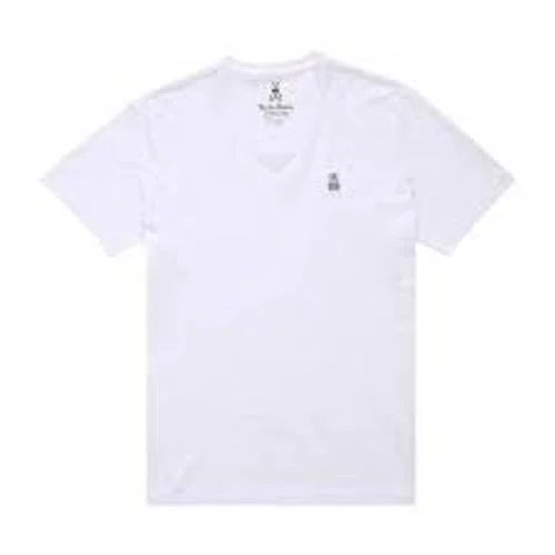 Psycho Bunny Mens Classic V Neck Tee