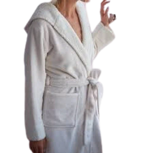 Pure Fiber Cloud Soft Sherpa Fleece Robe