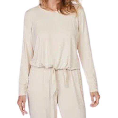 Pure Fiber Long Sleeve 2 Piece Loungewear Set made from Bamboo Viscose