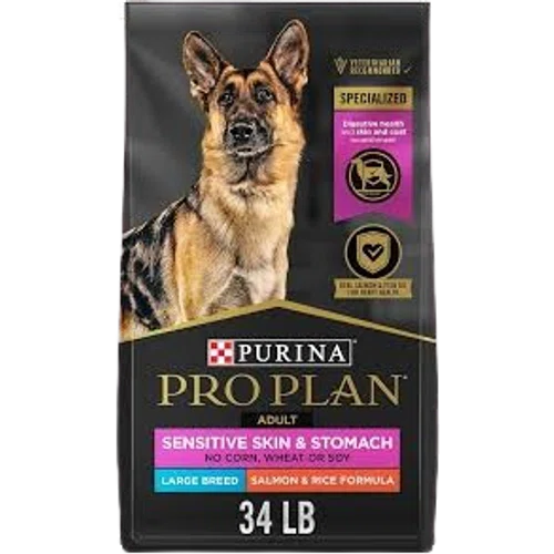 Purina Pro Plan Sensitive Skin & Stomach Large Breed Salmon & Rice Formula