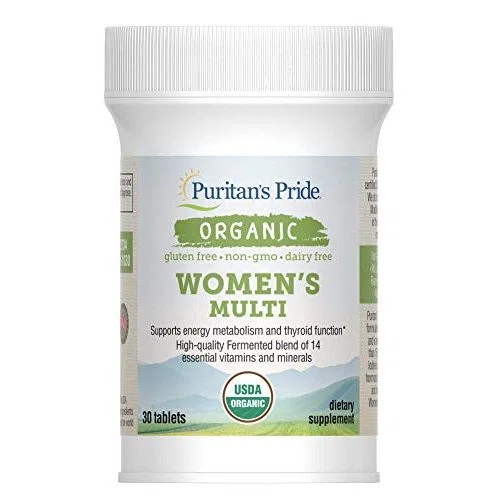 Puritan's Pride Organic Women's Multi