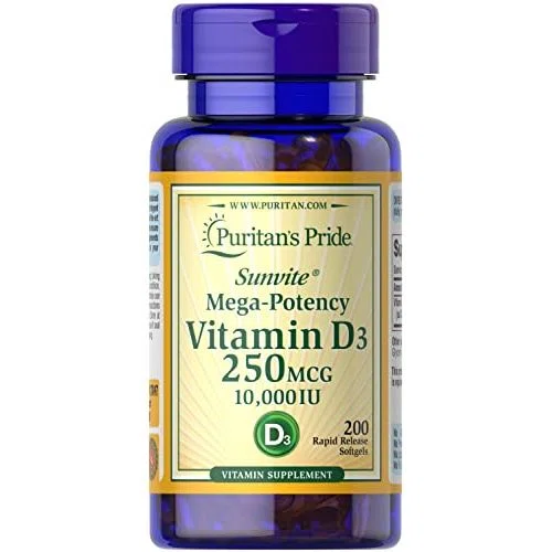 Puritan's Pride Vitamin D3 250 mcg