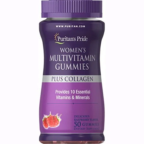 Puritan's Pride Women's Multivitamin Gummies Plus Collagen