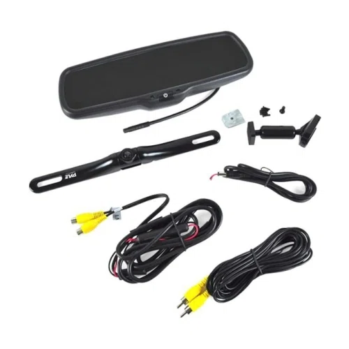 PYLE Rearview Backup Parking Assist Camera & Display Monitor System Kit 