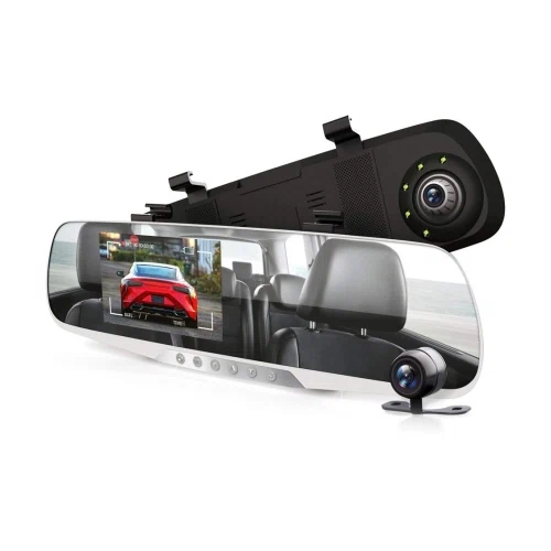 Pyle Rearview Mirror Dash Cam