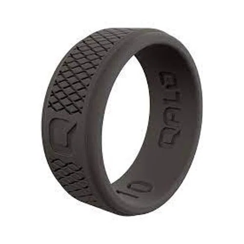 Qalo Men's Crosshatch Q2X Silicone Ring
