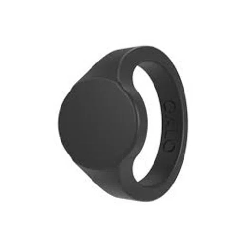 Qalo Men's Signet Silicone Ring