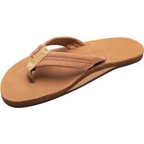 Rainbow Sandals Luxury Leather Single Layer Arch  Support