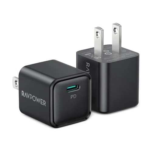 RAVPower 20W USB C PD Wall Charger 2-Pack