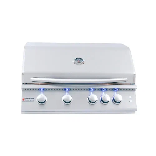 RCS Gas Grills 32 inch Premier Built-In Grill with LED Lights