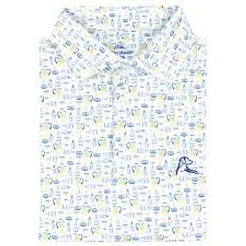 Rhoback The Margarita Men's Short Sleeve Performance Polo