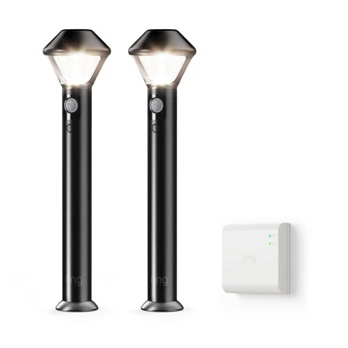 Ring Smart Lighting Pathlight 2-Pack + Bridge