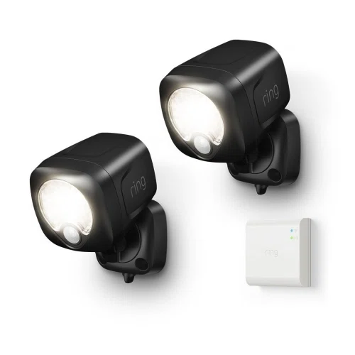 Ring Smart Lighting Spotlight 2-Pack + Bridge