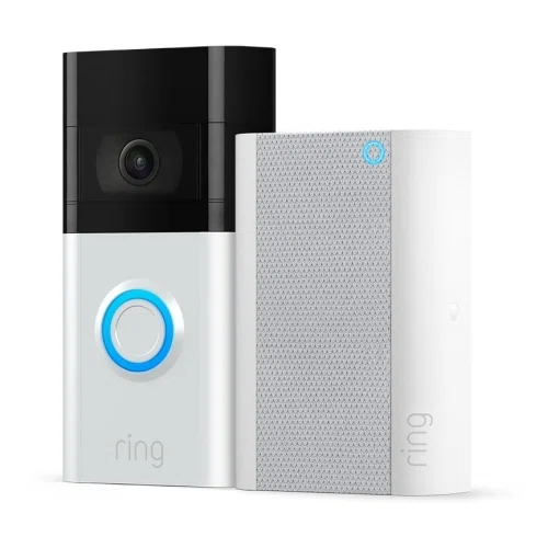 Ring Video Doorbell 3 With Chime Pro Range Extender