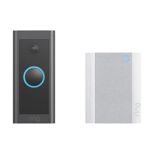 Ring Wi-Fi Video Doorbell - Wired + Chime