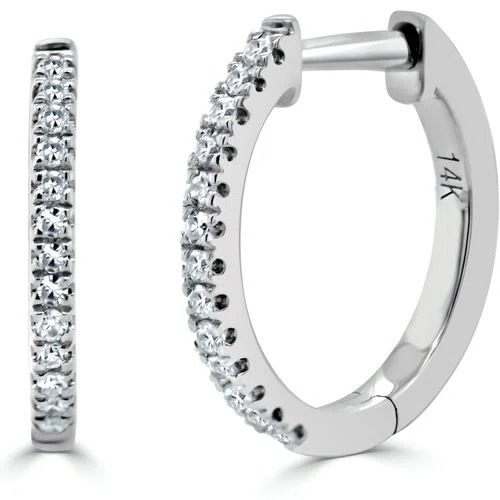 Ritani Huggie Earrings