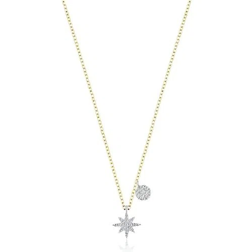 Ritani Starburst Diamond Necklace