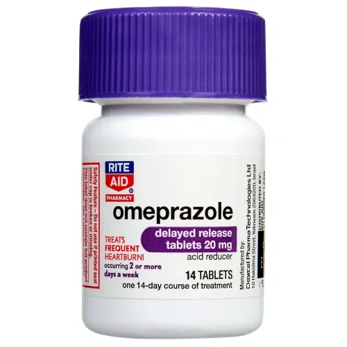Rite Aid Acid Reducer Omeprazole Delayed Release Tablets