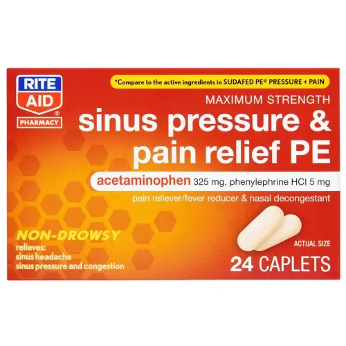Rite Aid Sinus Pressure & Pain Reliever PE
