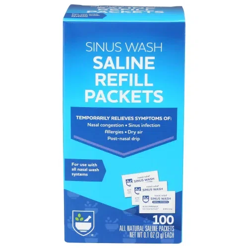 Rite Aid Sinus Wash Saline Refill Packets
