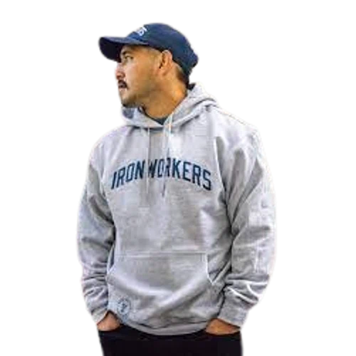 Rugby New York 2023 Grey Ironworkers Hoodie