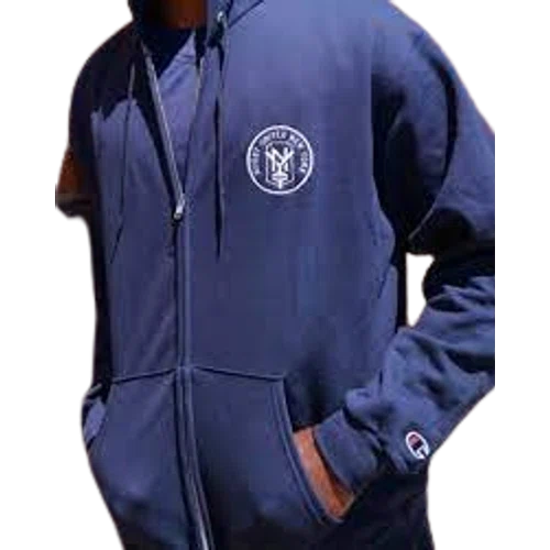 Rugby New York Champion Sports Full Zip Navy Hoodie